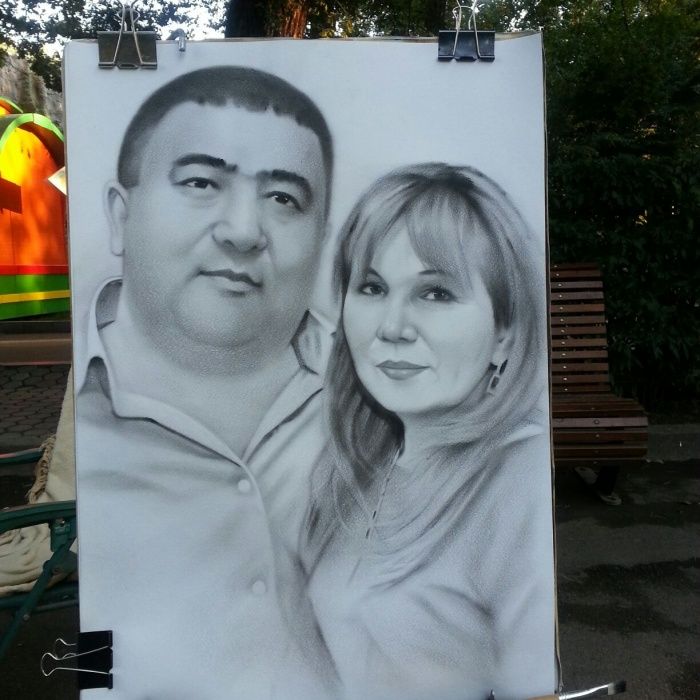 Рисую портреты на заказ.