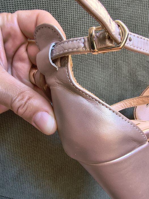 Sandale cu toc  8 cm