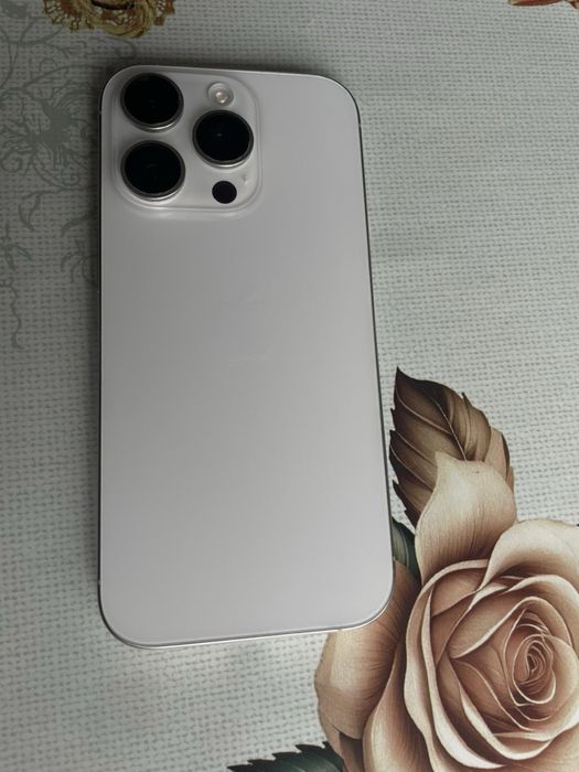 Iphone 16 pro, 256 gb, alb