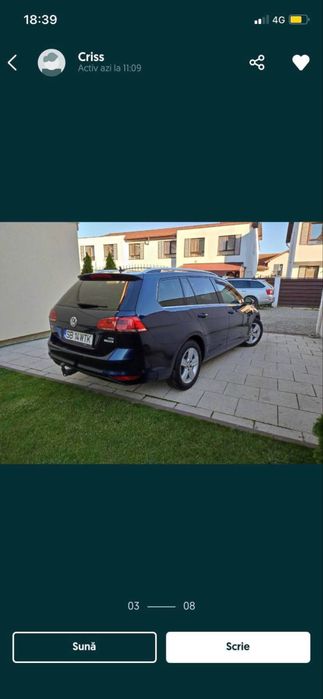 Golf 7 brek an 2016