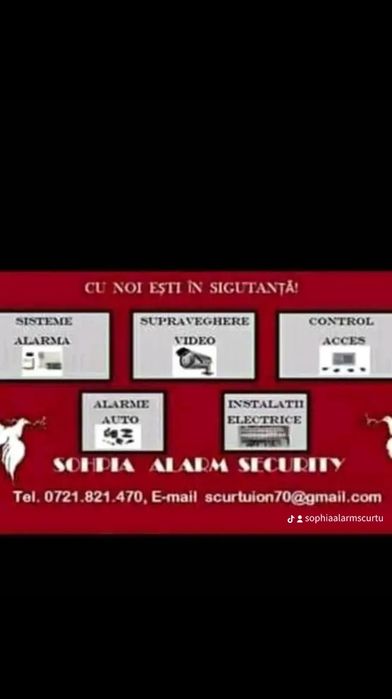 Montaj camere video sisteme alarma