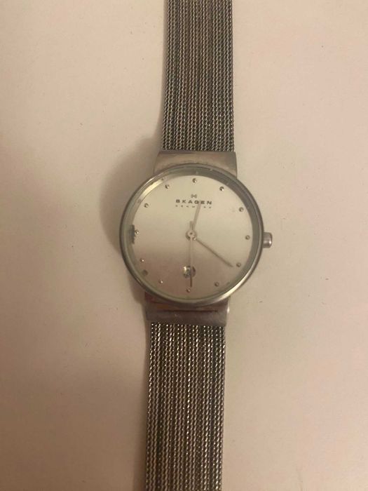 Ceas dama Skagen silver,  35Sss1 Analog Quartz Women Ladies Danish Design