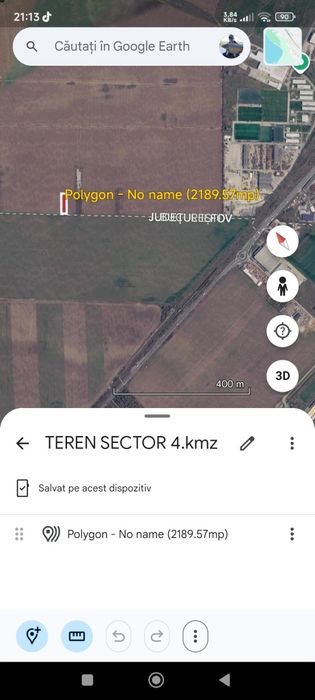 Teren intravilan 2190mp