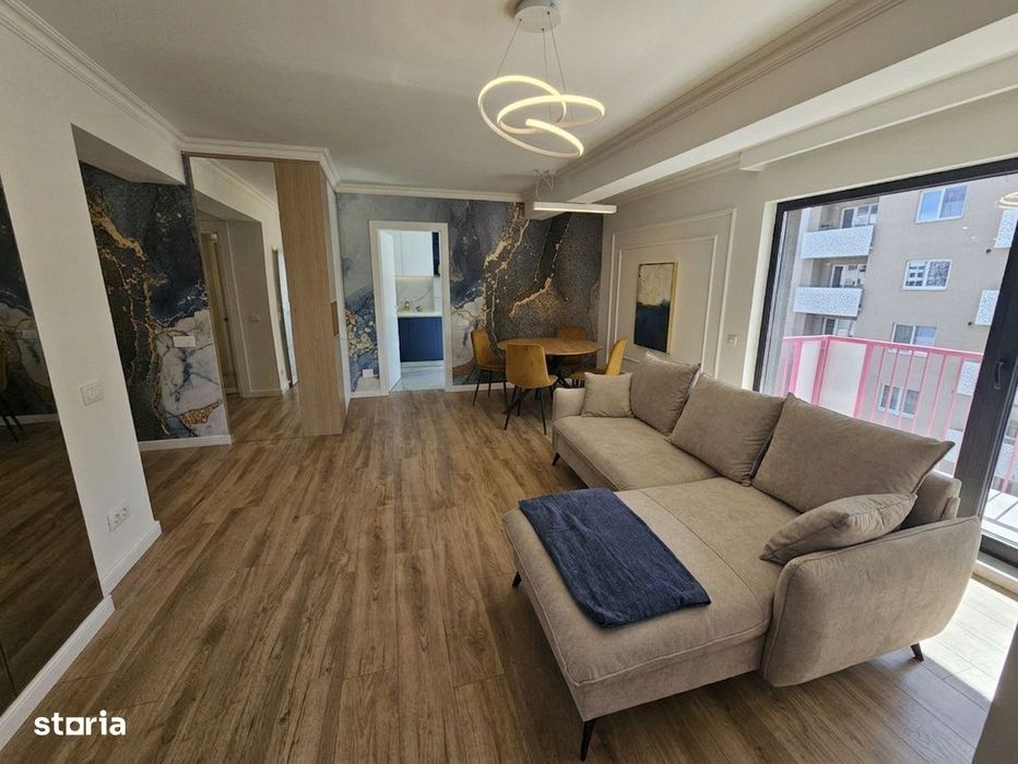 Apartament 2 camere, 53mp, etaj intermediar, terasa 22mp, parcare, zon