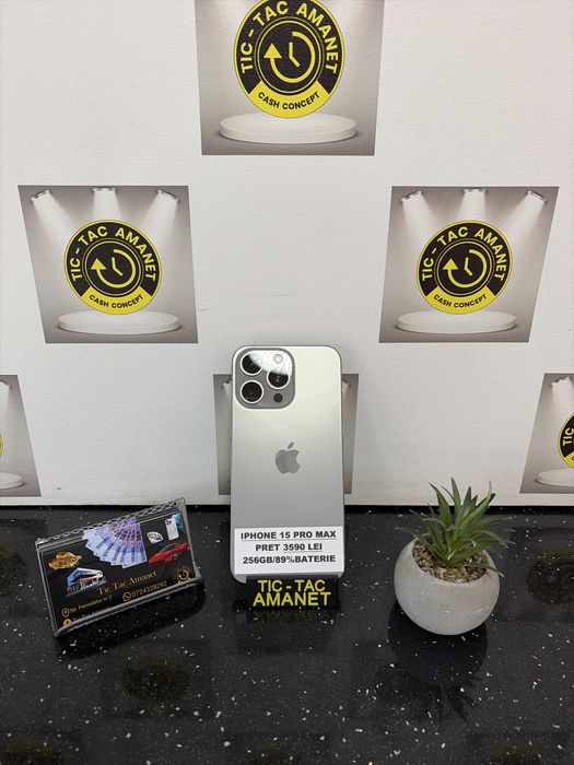 Iphone 15 Pro Max *Tic Tac Amanet*