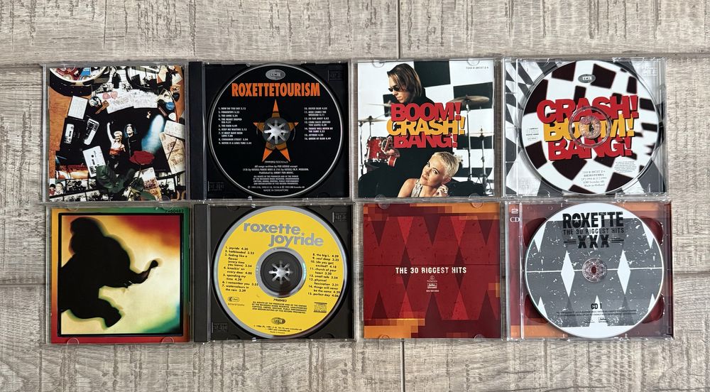 Lot 12 cd-uri originale Sandra/Roxette/Saragossa Band
