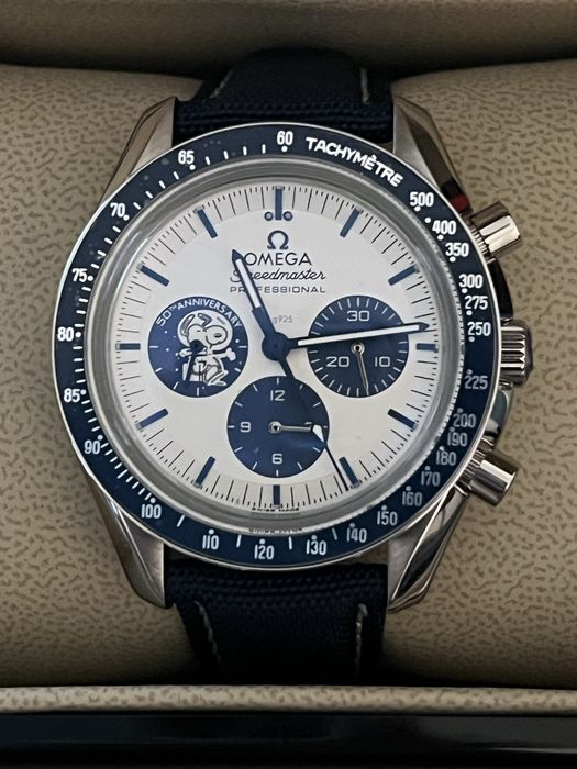 Omega Speedmaster Professional “Silver Snoopy Award” 50th Anniversary