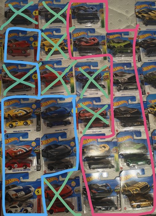 Hot wheels колички