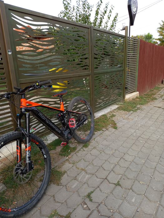 Bicicleta electrica Mondraker Crafty R 29" Negru/Portocaliu 2021