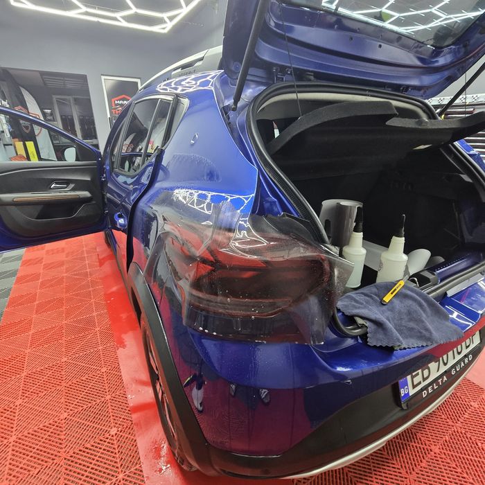 Цветен прозрачен PPF,7 години гаранция, фолио за фарове и стопове