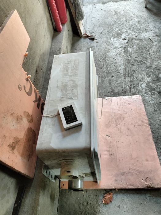 Газовый котел...