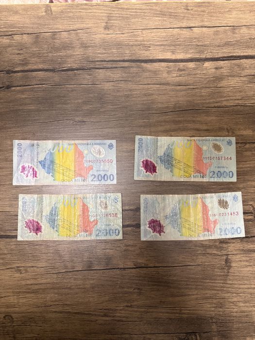 Bancnote eclipsa 2000 lei