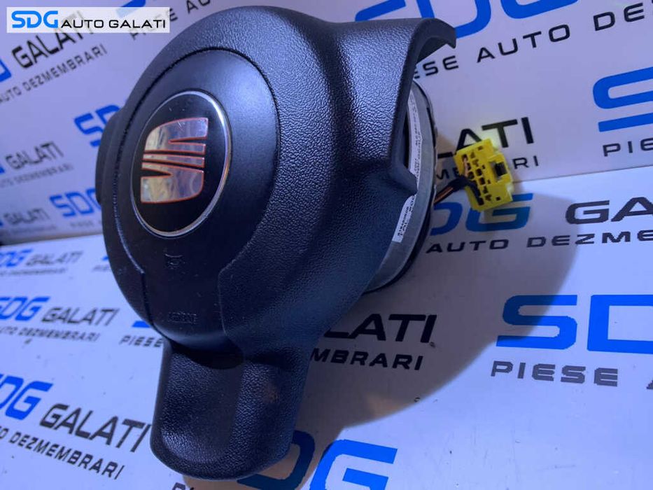 Airbag Volan Seat Ibiza MK 4 6L 6L1 2002 - 2008 Cod 6L0880201Q 61848050B [D0647]