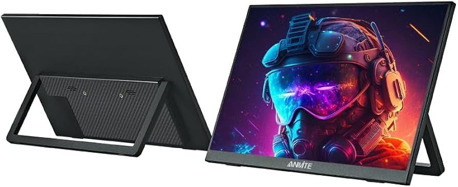 *ANMITE 16-инчов преносим мулти тъч сензорен монитор *