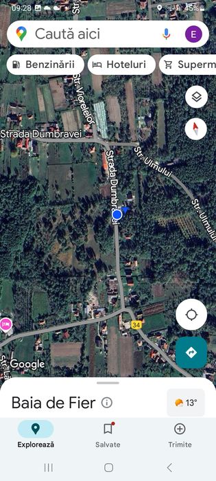 Teren intravilan  Baia de Fier