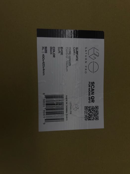 Lethal Gaming Gear Saturn Pro mousepad