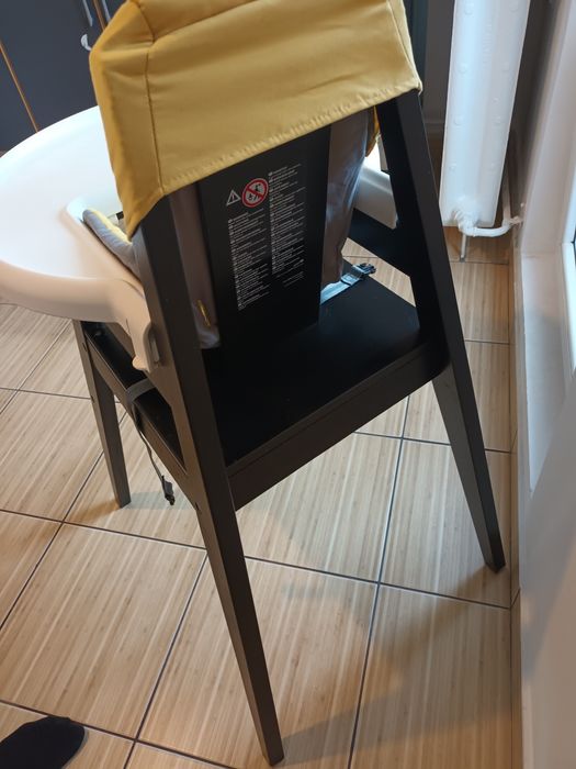 Scaun de copil Ikea de masa inalt pentru copil bebe + protectie moale