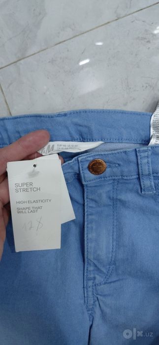 Джинсовые брюки фирмы H&M. Новые из Америки. 10-11-12 лет