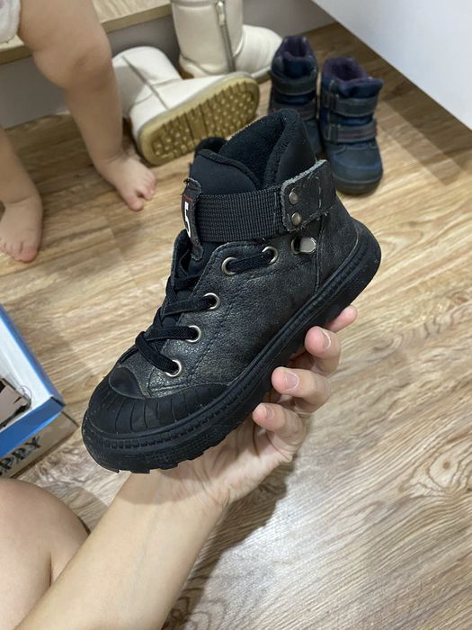 Ботинки осень весна на флисе