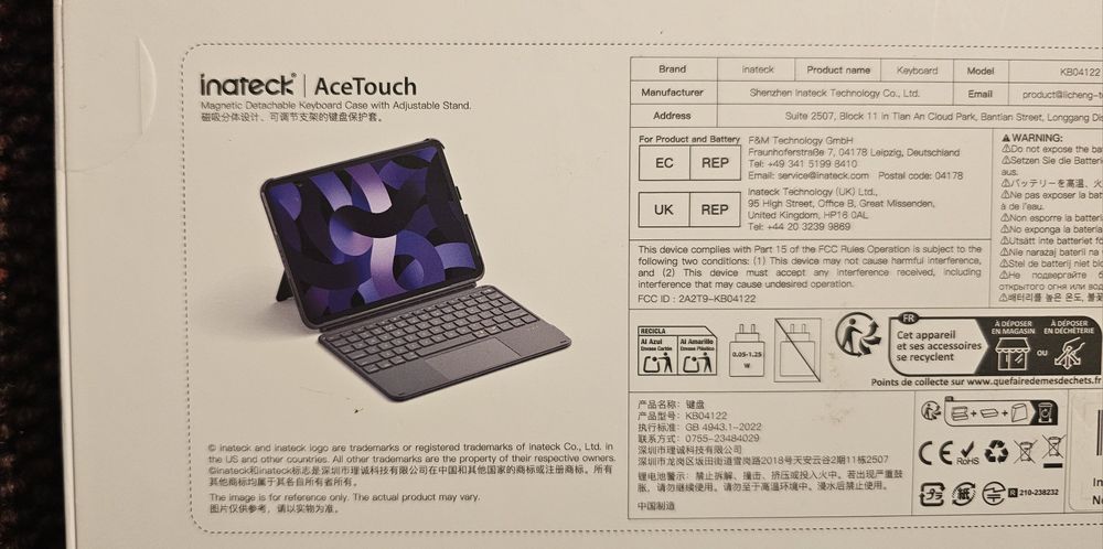 Inateck husa tableta