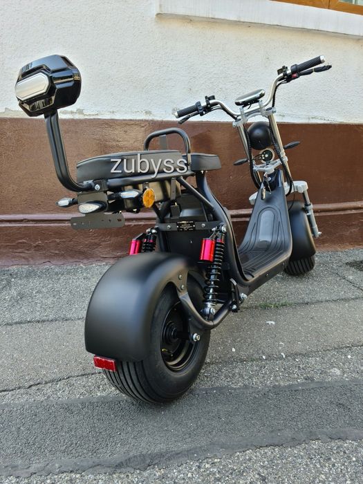 Scuter Electric Harley 1500W fara permis 25km/h