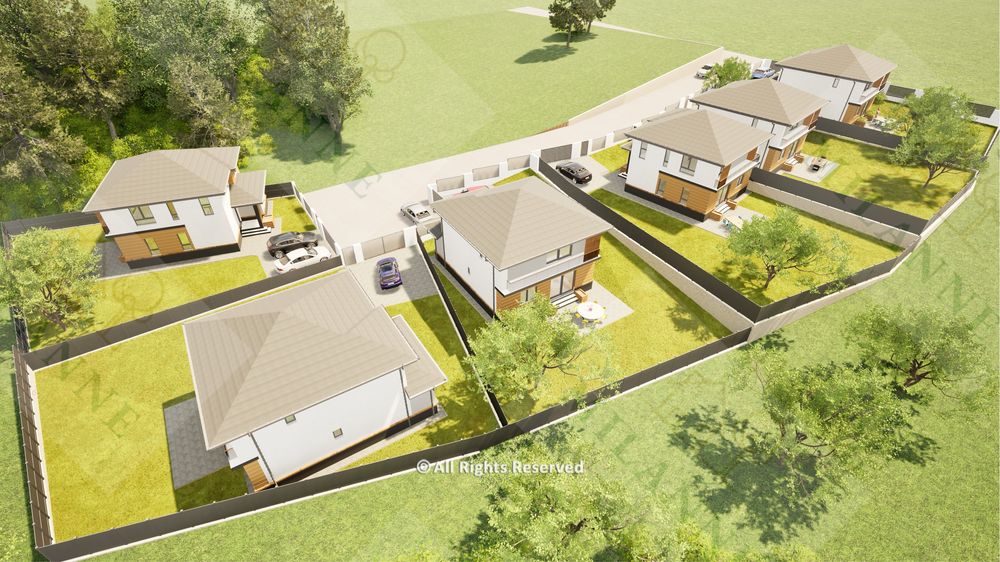Loturi/teren cu Proiect Tehnic, Autorizatie si Utilitati 450-500 m2