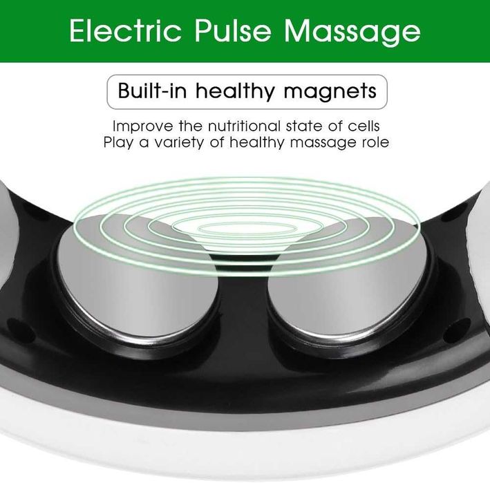 Aparat de masaj cervical impulsuri electromagnetice 2 electrozi spate
