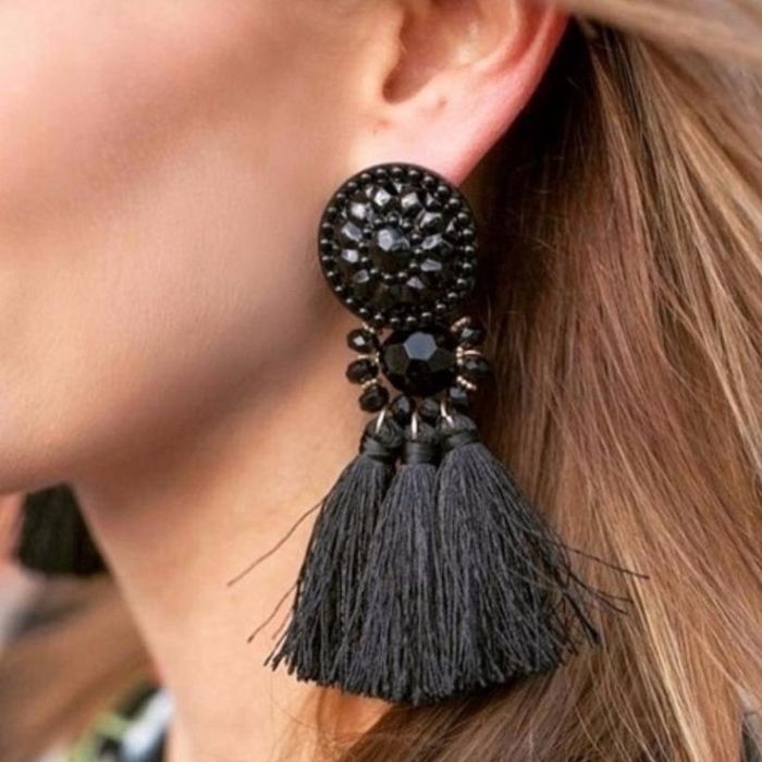 Новые серьги-кисти Emango