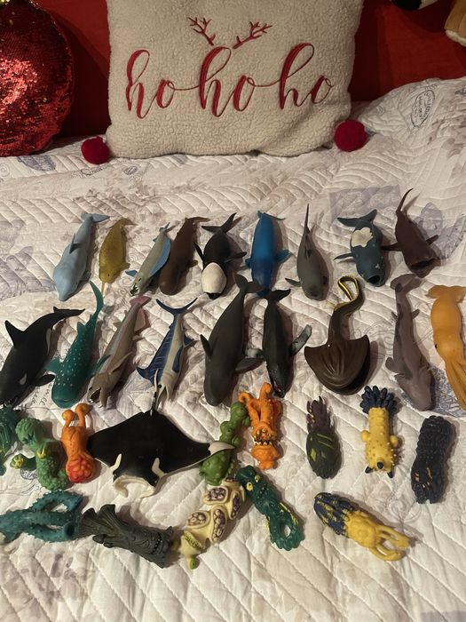 Set specii pesti silicon