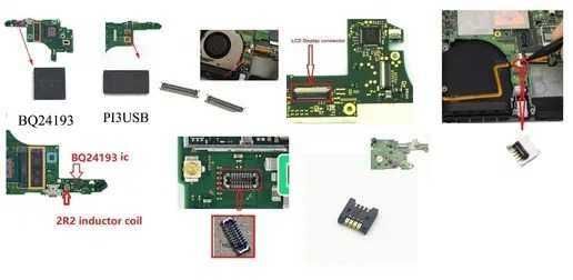 NOU Piese Schimb Nintendo Switch Mufe Cipuri Joycon Consola