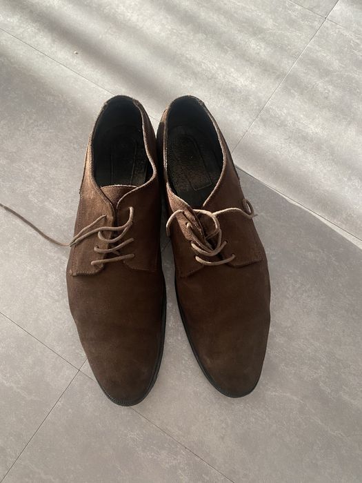 Pantofi piele intoarsa