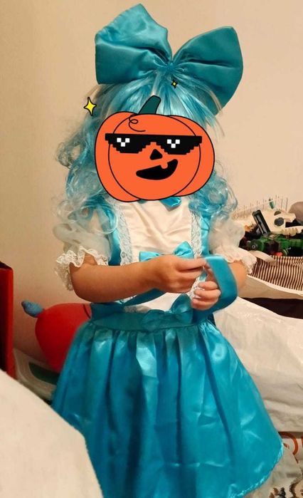 Карнавальный костюм Мальвина для девочки