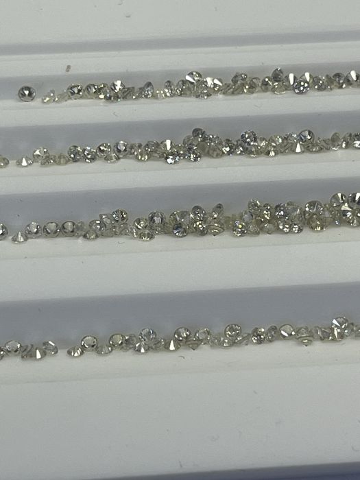 Натурални разхлабени брилянти 1.3мм Mele Briliant 1.3 mm