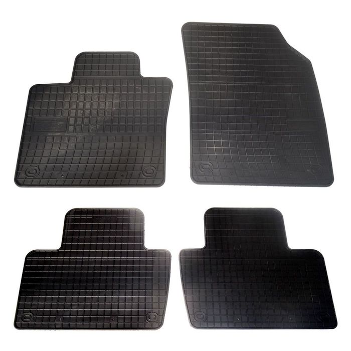 Set covorase auto din cauciuc Volvo XC90 2015-, presuri BestAutoVest, negre, 4 buc