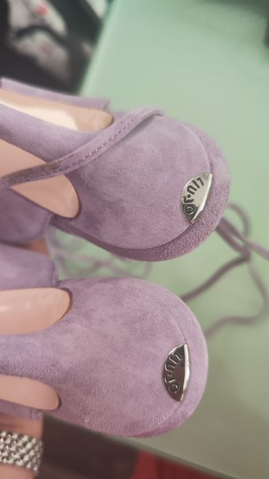 Обувки liu Jo естествен велур