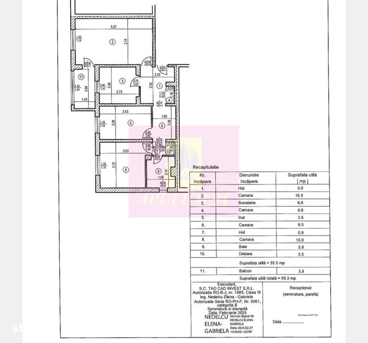 Apartament cu 3 camere de vanzare in Campina - Zona Centrala