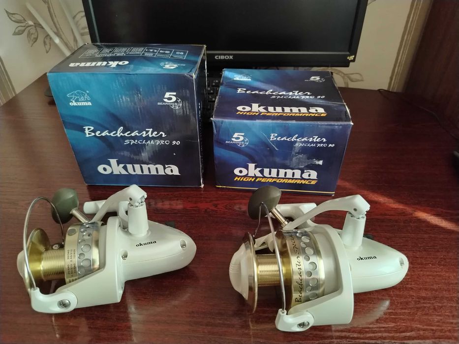 макари Okuma, въдици Standart 240 см ,стойки