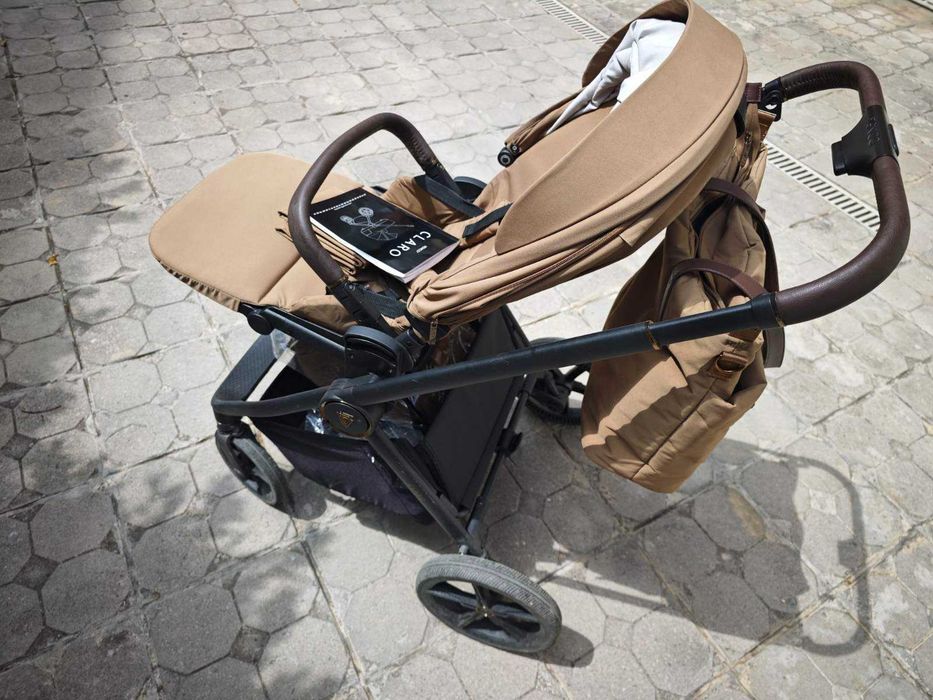 Venicci Комбинирана количка 2 в 1 Claro 2 Caramel