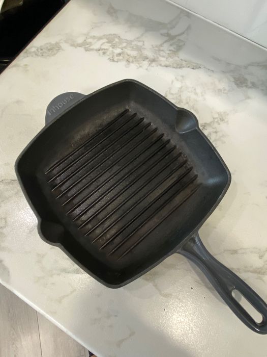Чугунная сковородка гриль