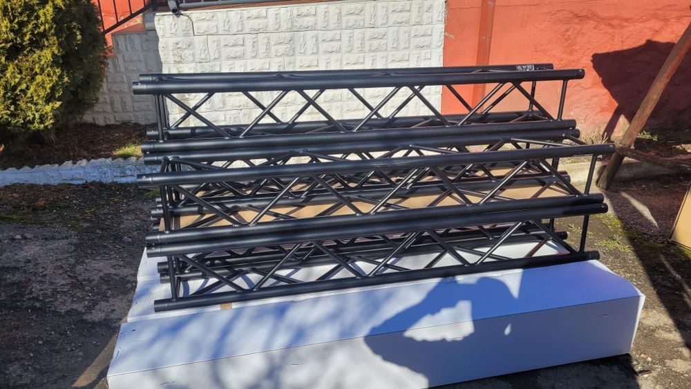 Grinda aluminiu neagra Truss negru în 4 puncte F34200 F34150 F34100