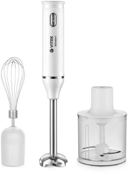 Погружной блендер 3в1 от Vitek. Сильная мощность 800 Вт