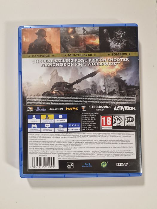 Call of Duty WWII за PS4 и PS5