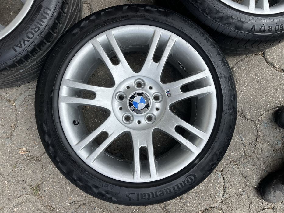 Jante aliaj 5x120mm, anvelope vara 205/50 R17, 225/45 R17 BMW E81, E87, F20, E46 E36
