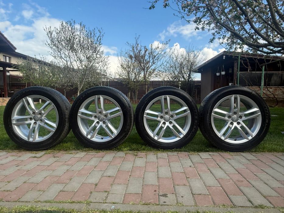 Jante original 18” audiQ3 + anvelope vara 5mm stare foarte buna