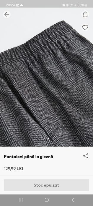 Pantaloni H&M marimea M