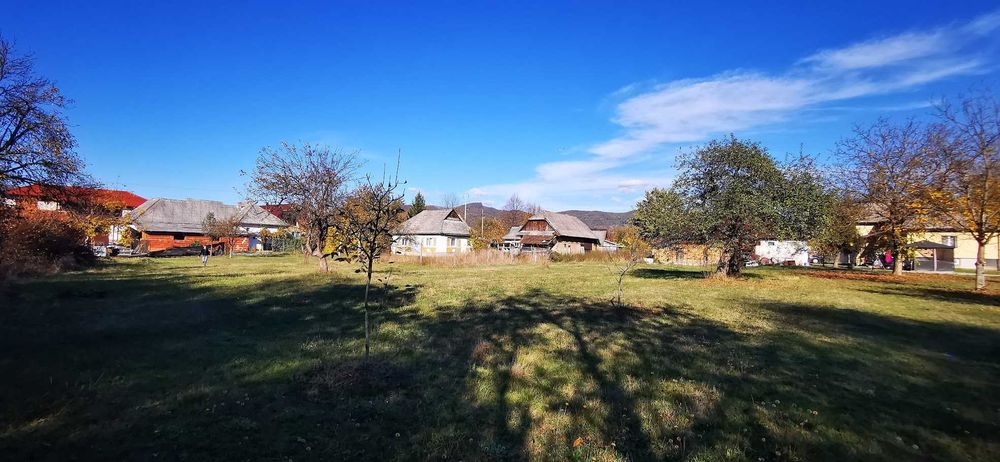 Vând teren 3.800 mp + gospodărie, toate utilitățile, Satu Nou de Sus
