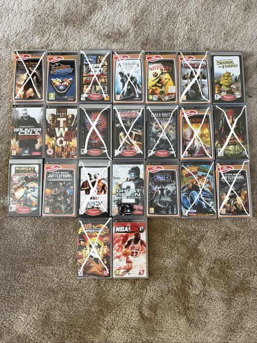 PSP игри - 20 лева всяка