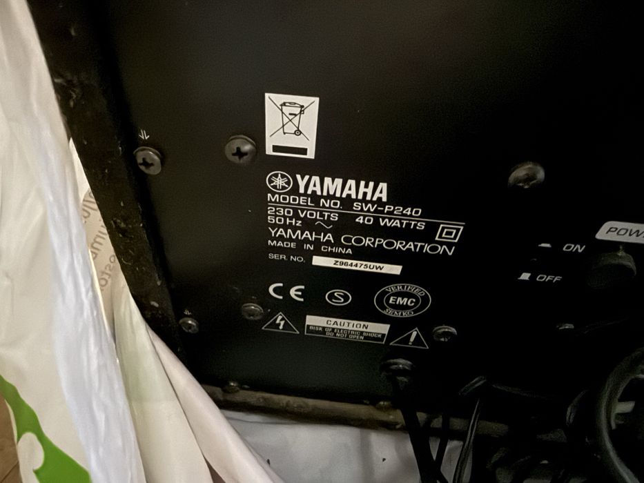 Sistem home theatre yamaha.