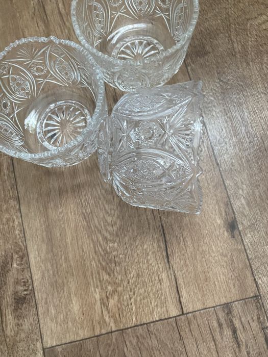 Стеклянная ваза для сахара