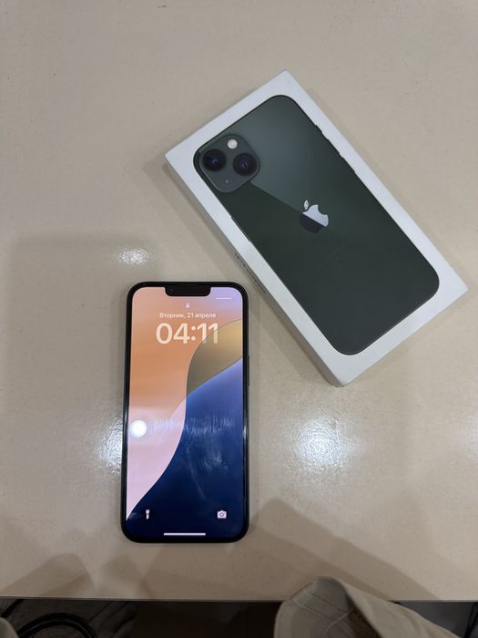 iPhone 13, 128 гб , зеленый